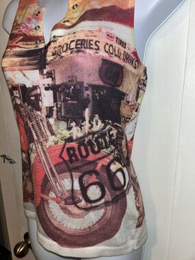 Harley-Davidson Multi-Color Graphic Tank Top